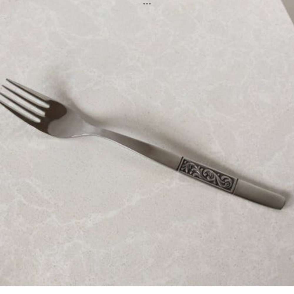 New! Vintage Elegance by Salem Dinner Fork Stainless Steel Japan Mid Century MCM